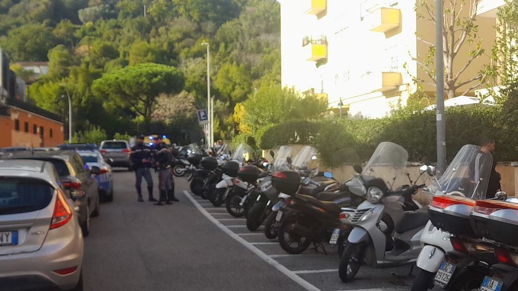 La via in cui &egrave; stato trovato il corpo della trans