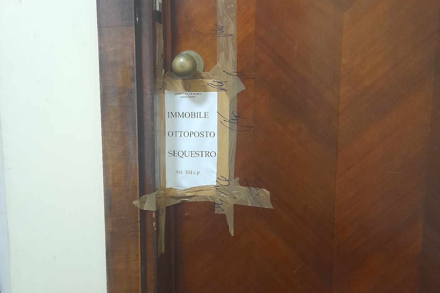 Il luogo di uno degli omicidi del quartiere Prati