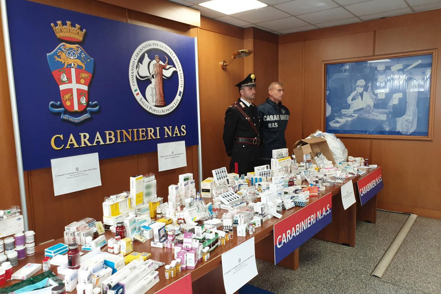 Sostanze dopanti sequestrate dai carabinieri