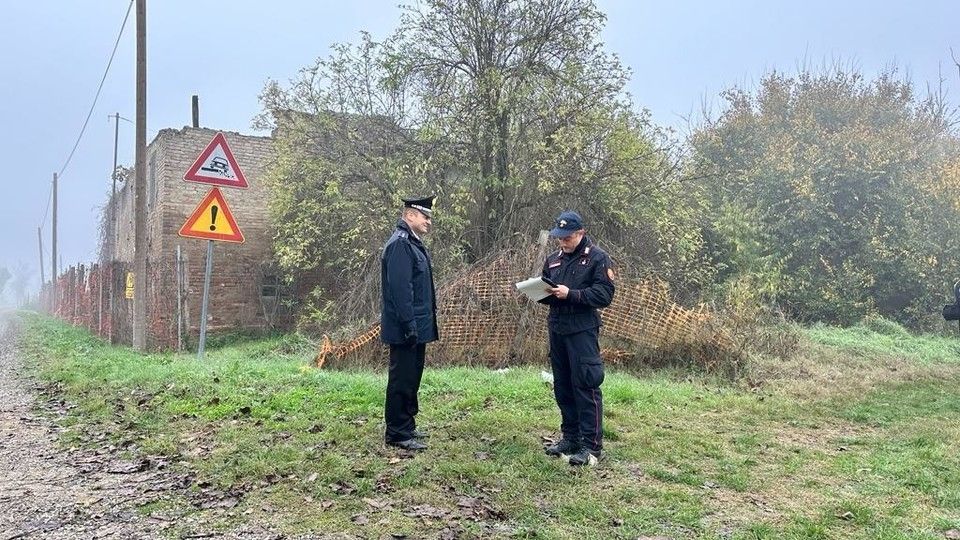 I carabinieri nelle campagne di Novellara