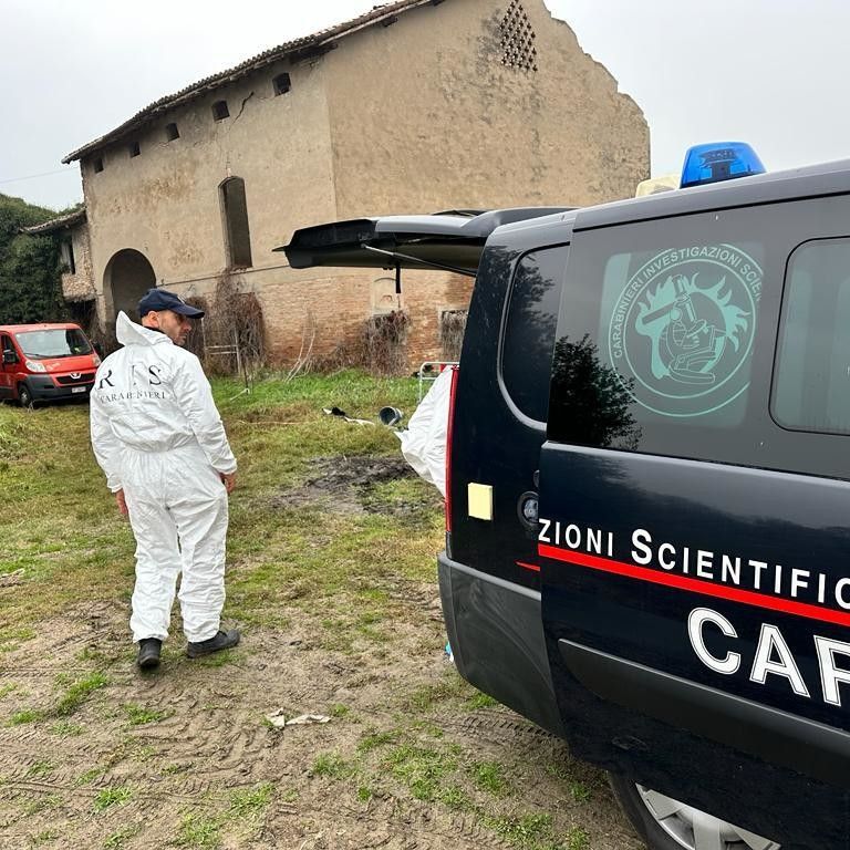 I carabinieri del Ris nelle campagne di Novellara