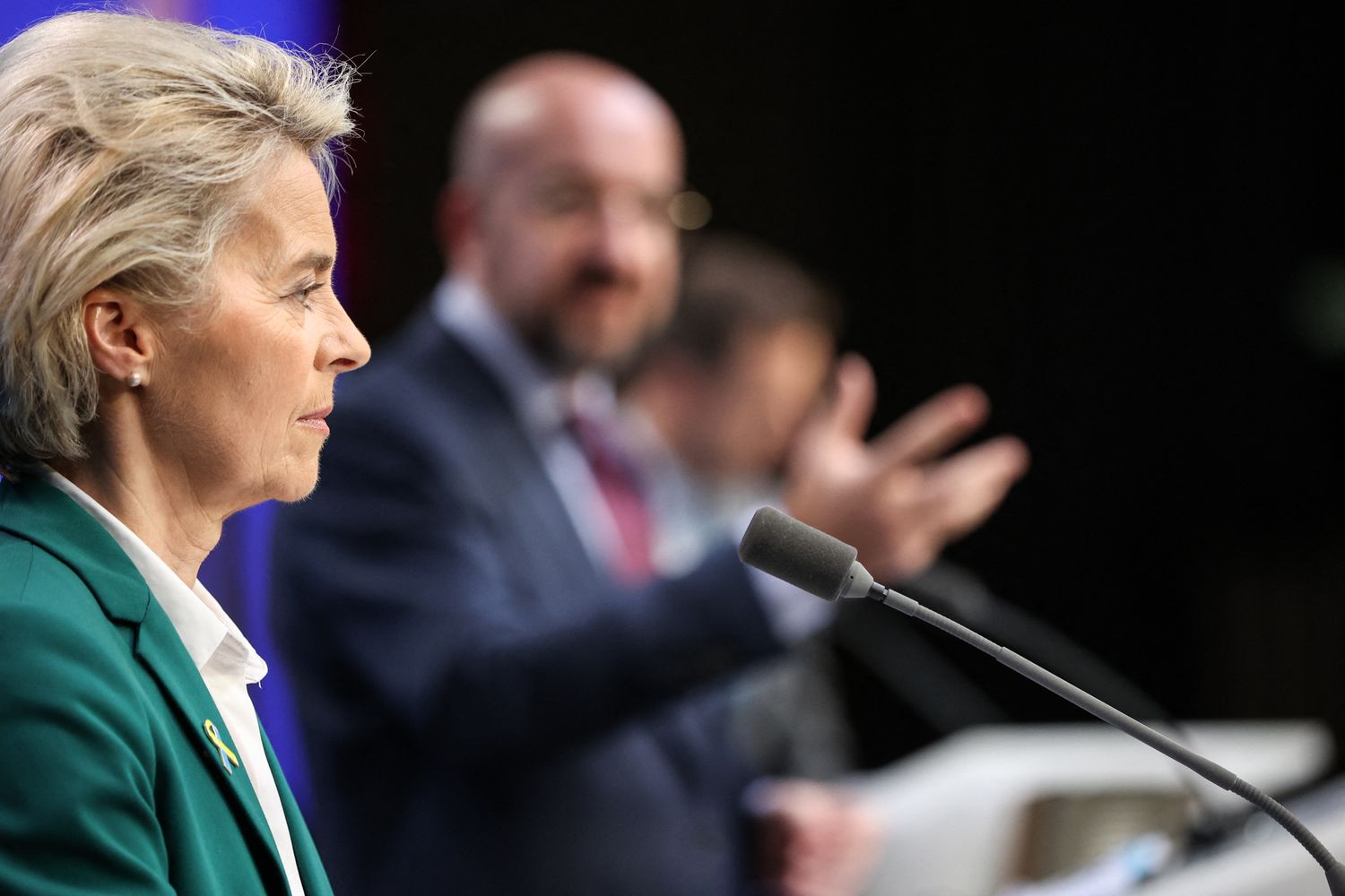 Ursula von der Leyen e&nbsp;Charles Michel