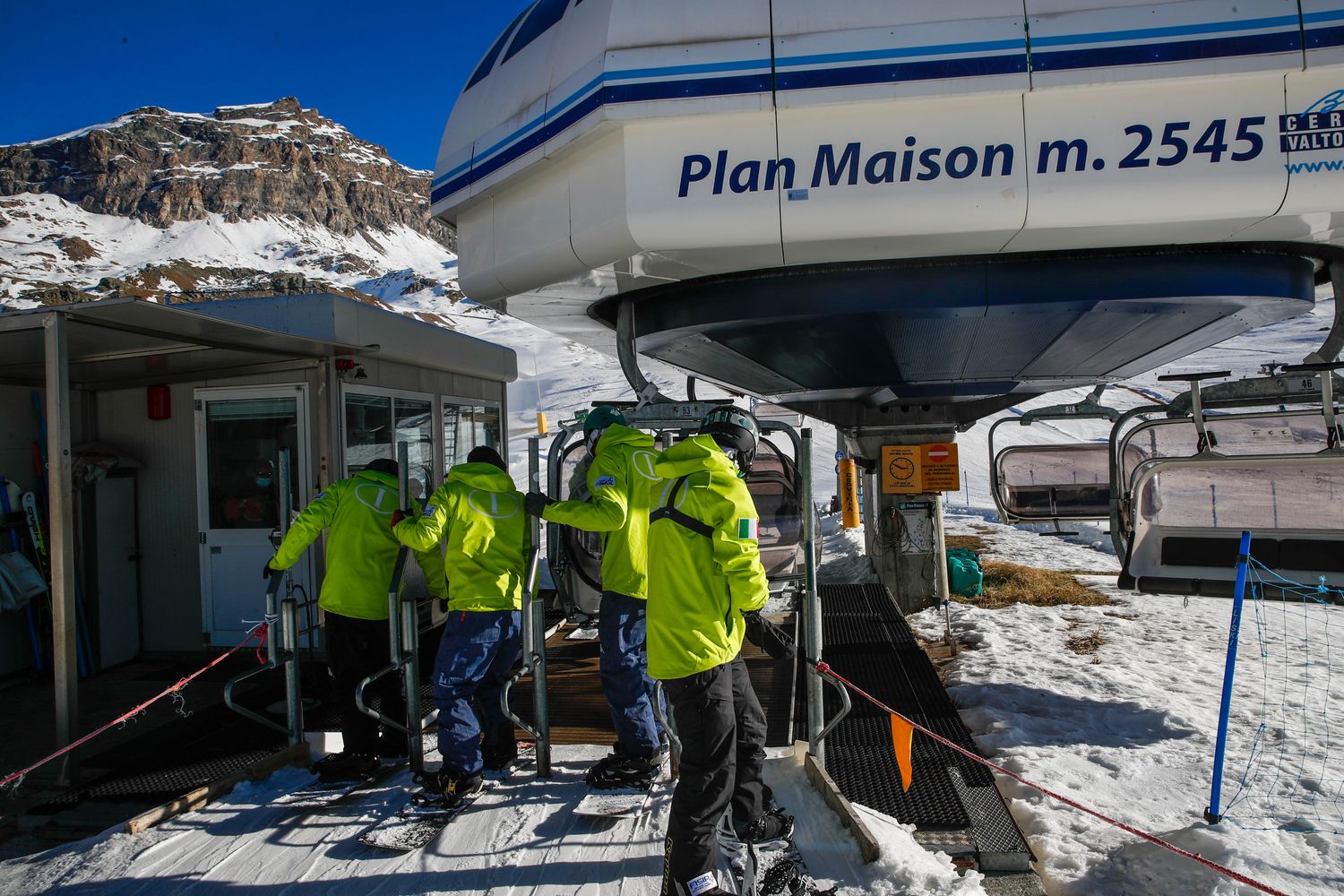 L'impianto di Cervinia Plan Maison &nbsp;