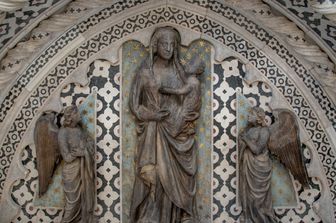 Madonna col Bambino e angeli adoranti, dopo il restauro