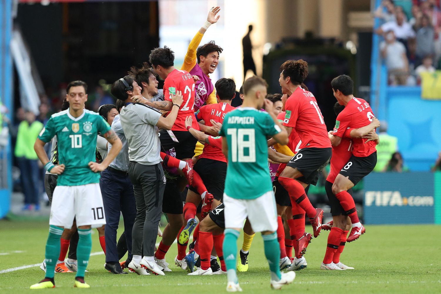 I sudcoreani esultano, i tedeschi non si capacitano