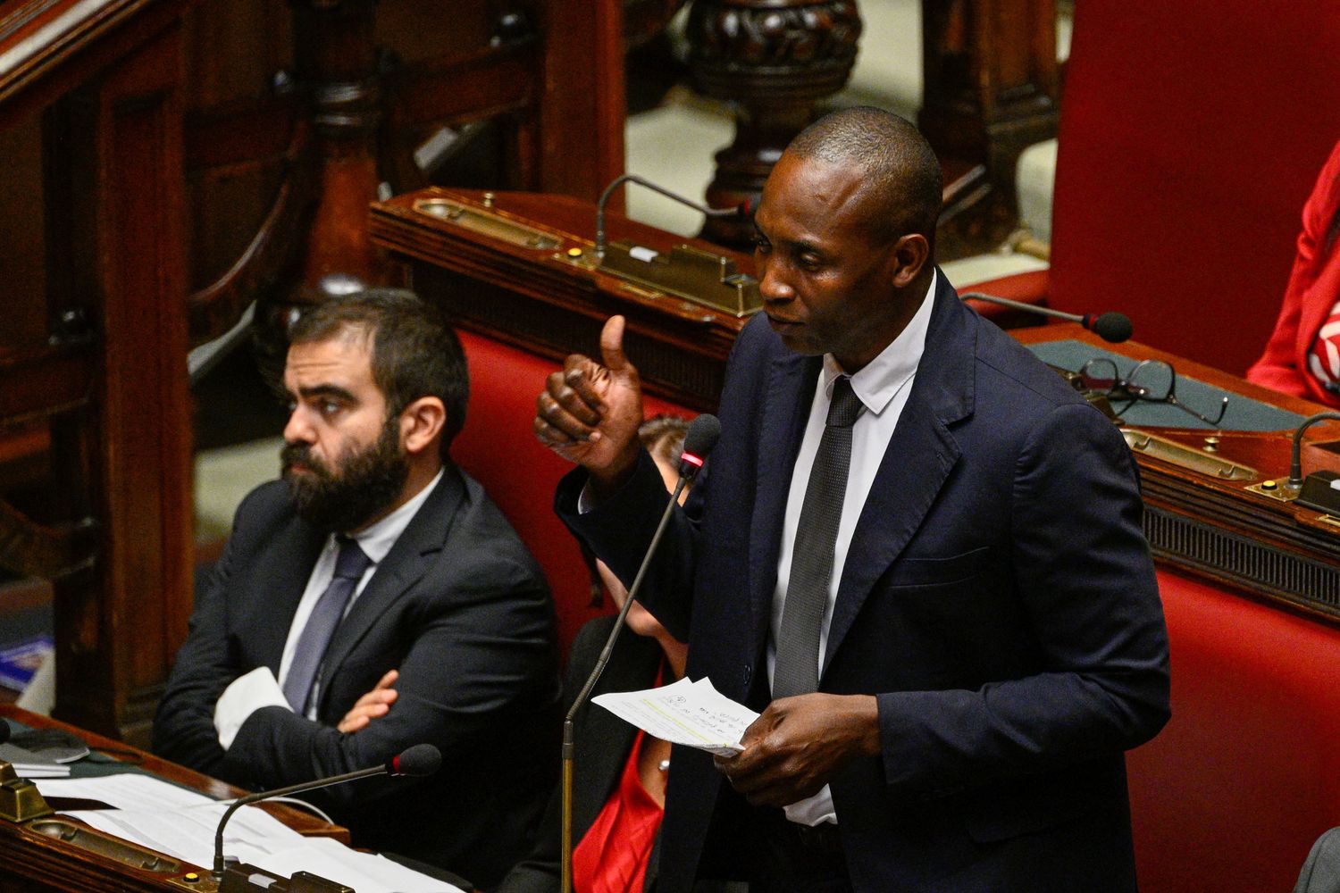 Il deputato&nbsp;Aboubakar Soumahoro