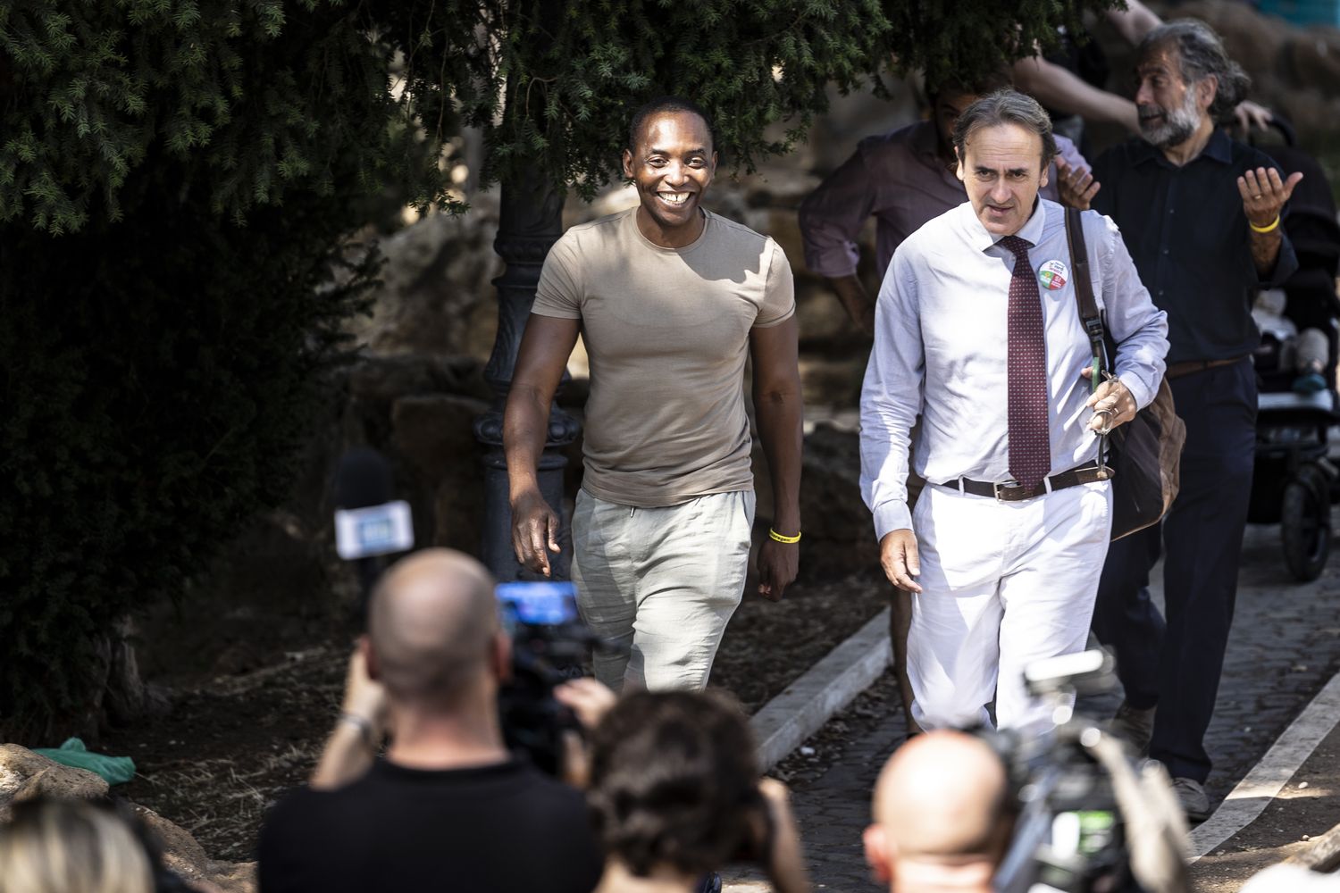 Aboubakar Soumahoro con Verdi Sinistra&nbsp;