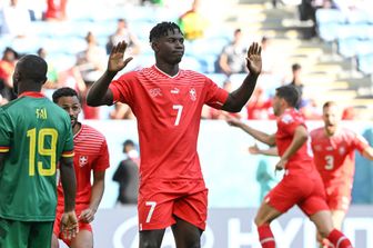 Embolo, autore del gol al Camerun
