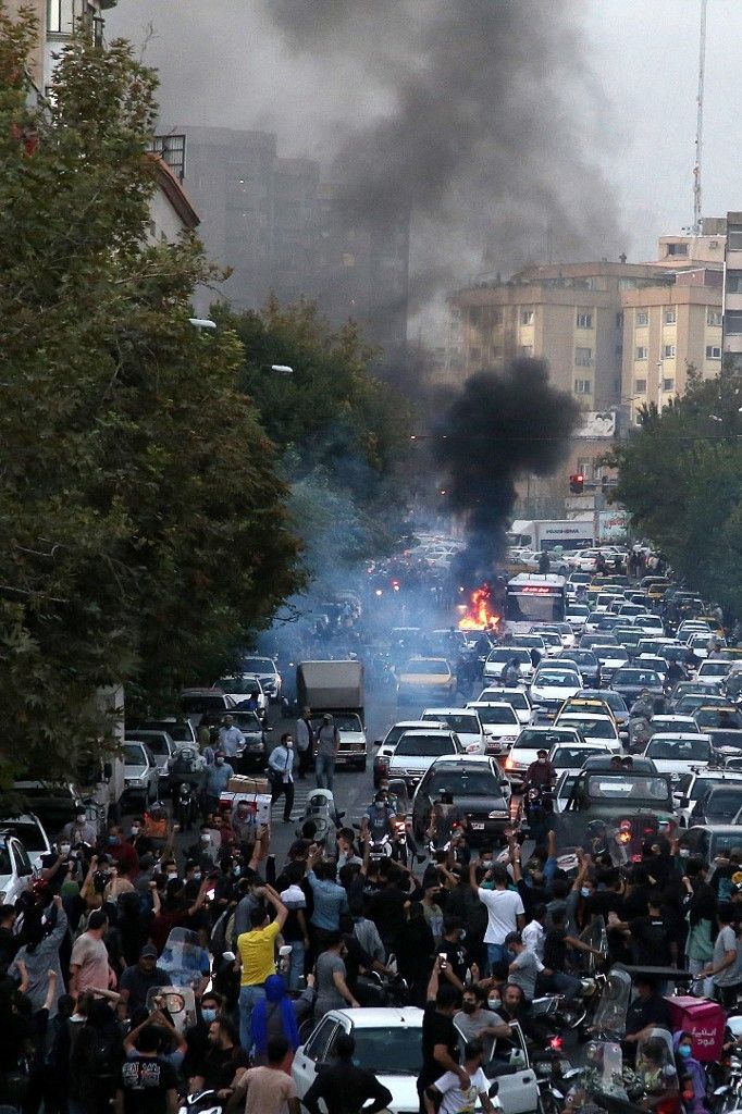 La protesta in Iran del 22 settembre 2022
