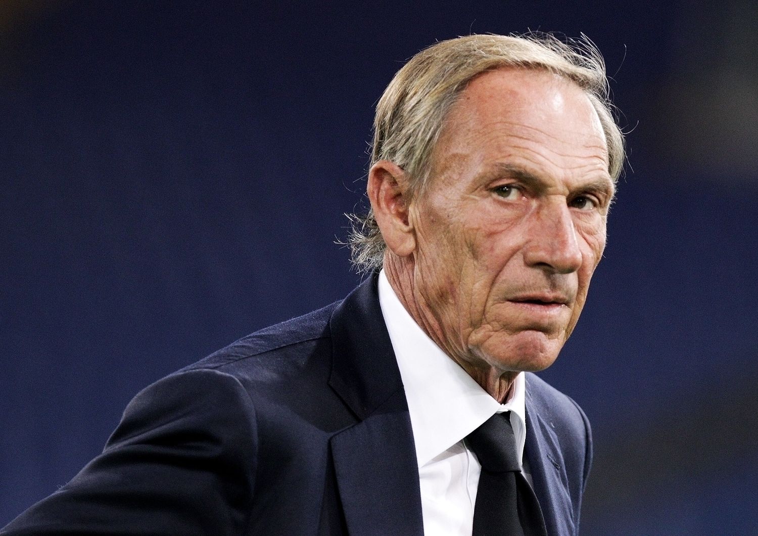 L'allenatore boemo Zdenek Zeman