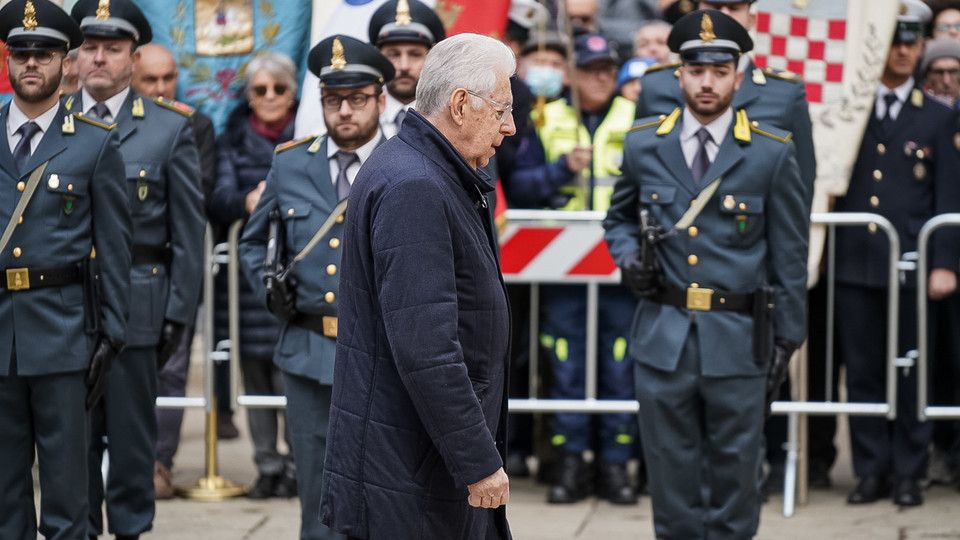 Il senatore a vita Mario Monti
