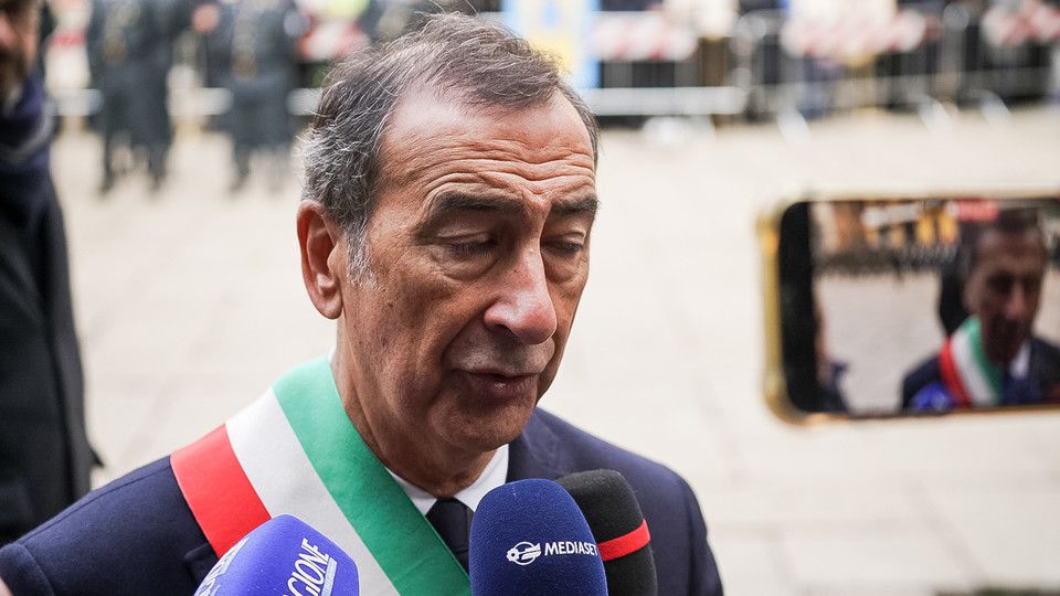 Il sindaco di Milano Beppe Sala