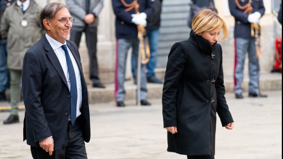 La premier Giorgia Meloni