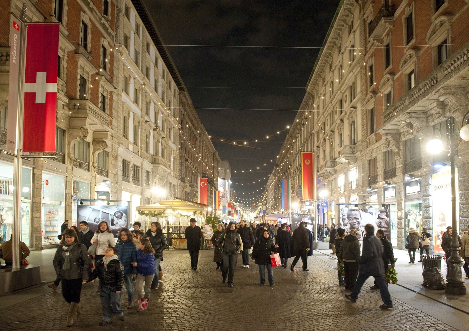 Shopping di Natale, Milano