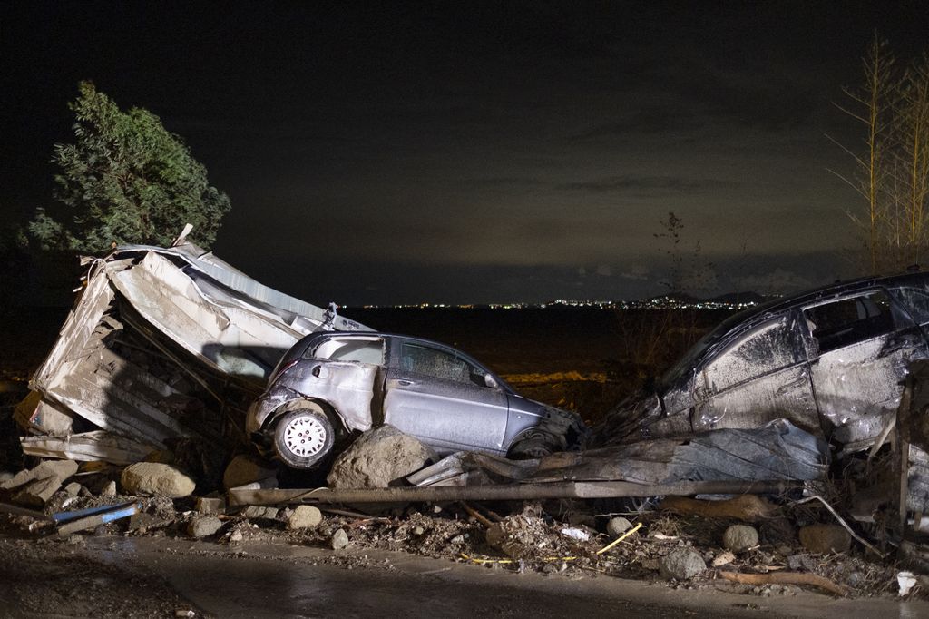 I danni del nubifragio a Ischia&nbsp;