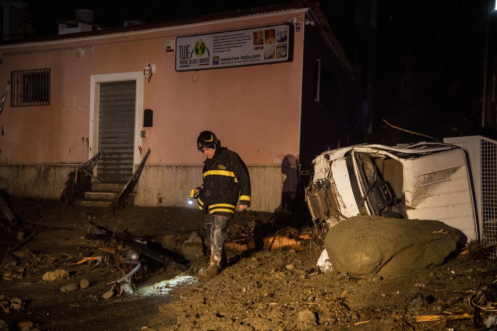 Ischia, fango e disagi