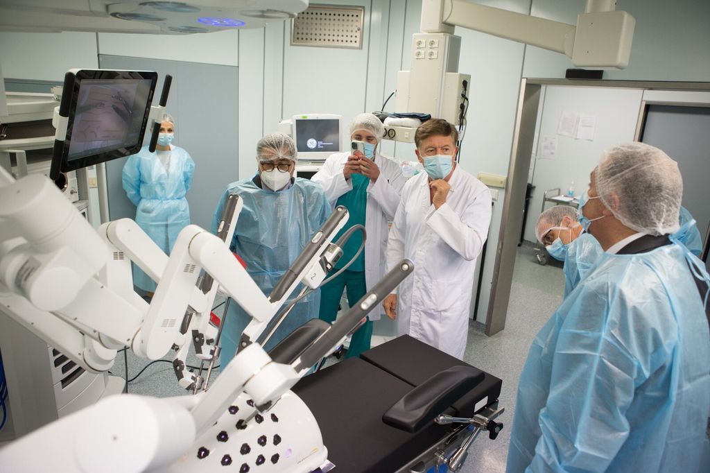 Sala operatoria ospedale Sant Eugenio&nbsp;
