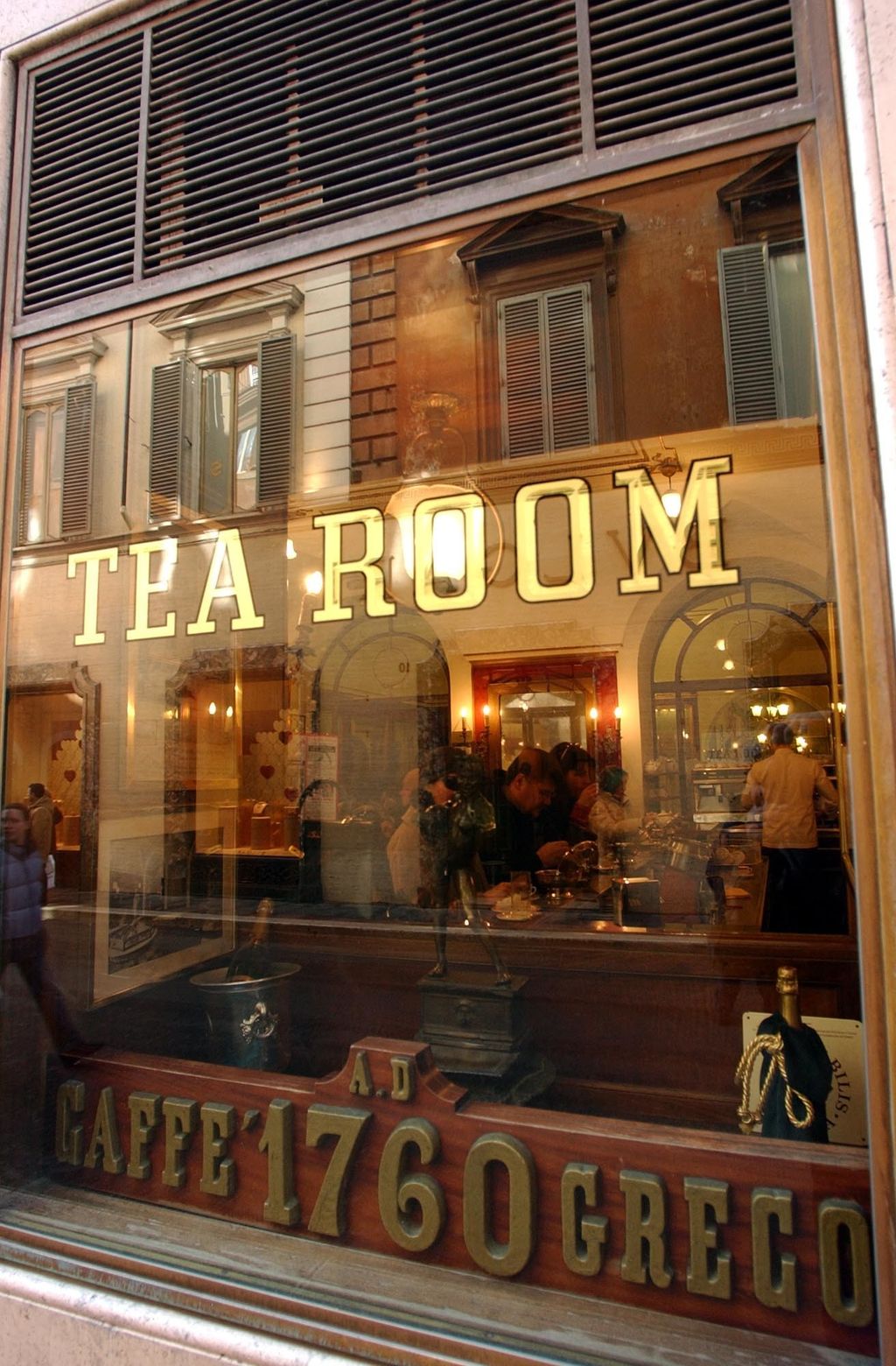 L'Antico Caff&eacute; Greco di Roma&nbsp;
