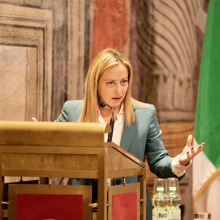 Il premier Giorgia Meloni&nbsp;