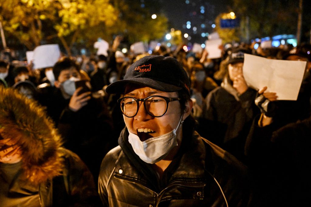 Proteste contro i lockdown in Cina