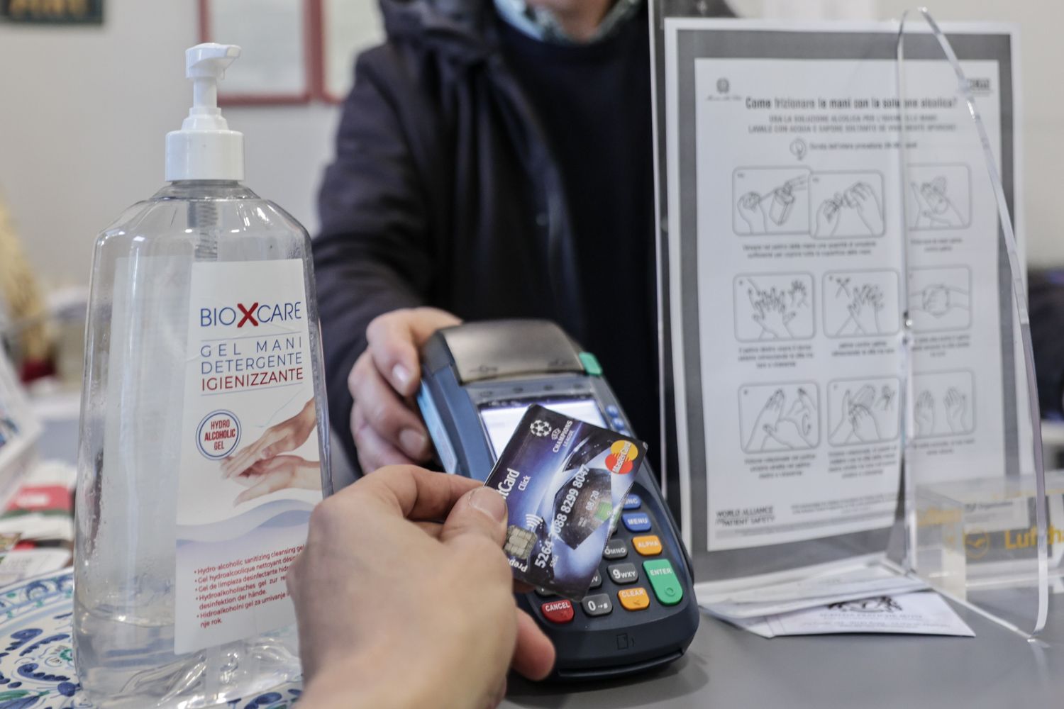 Pagamento con il Pos&nbsp;