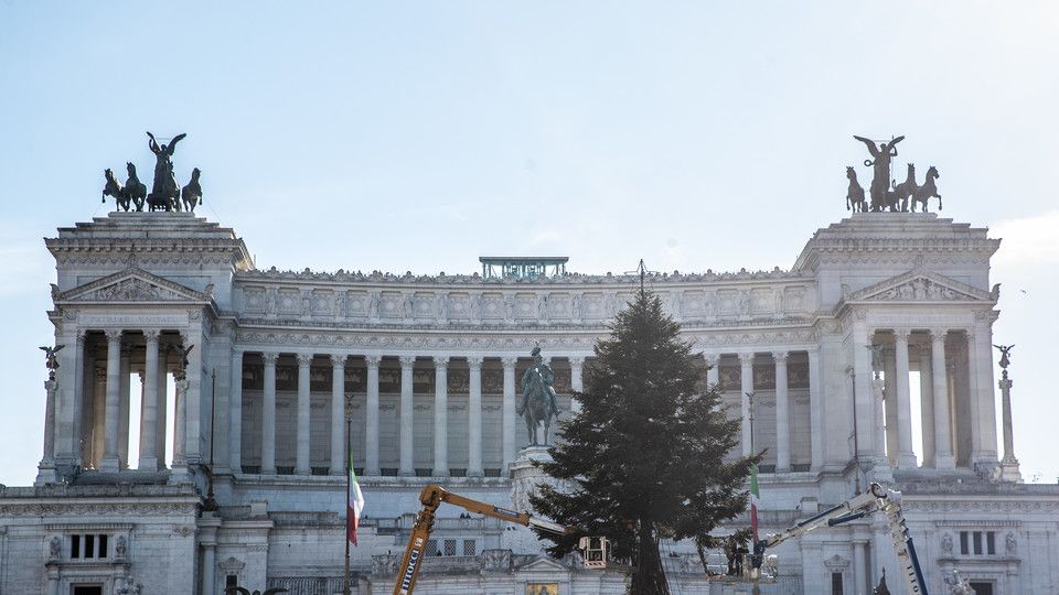 L'albero di Natale di Piazza Venezia&nbsp;
