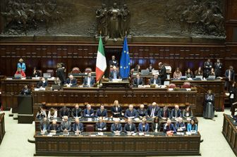 La Camera dei deputati con il governo Meloni&nbsp;