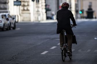 &nbsp;Ciclista a Roma