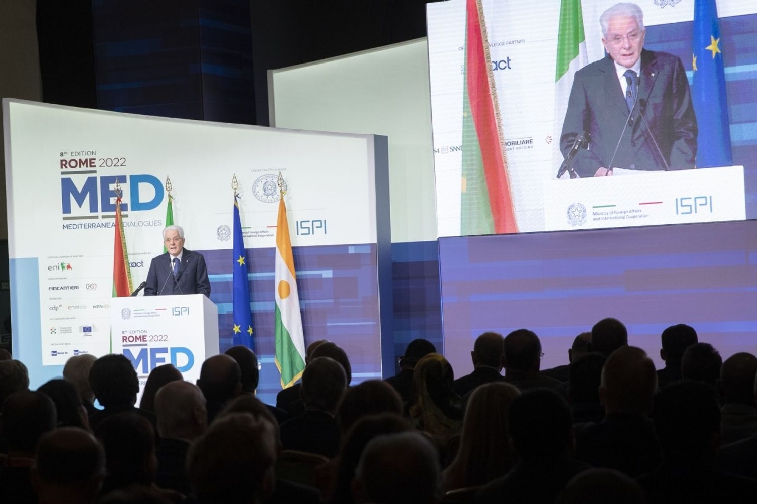Mattarella apre i Mediterranean Dialogues
