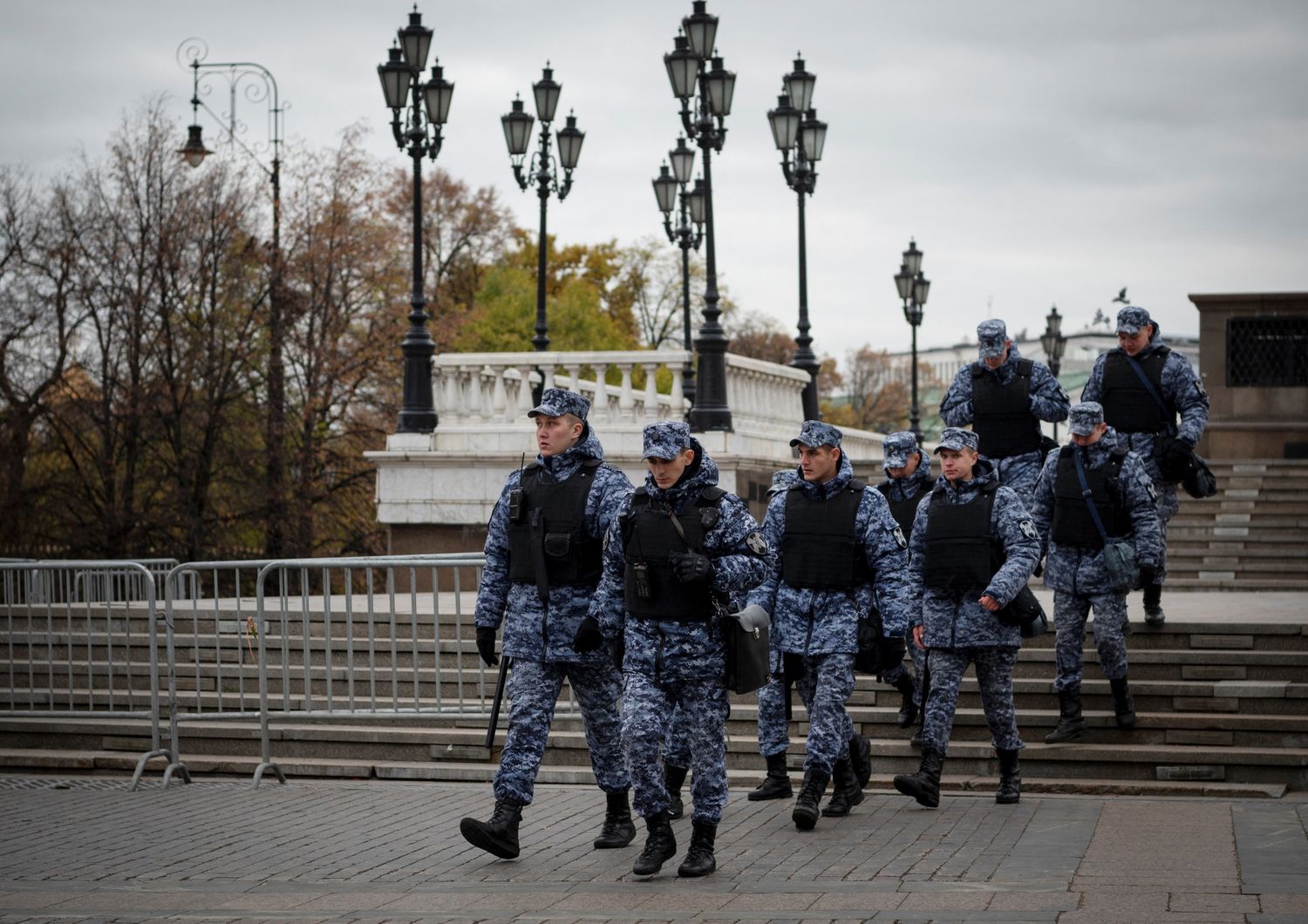 Personale della Guardia Nazionale russa (immagine di repertorio)