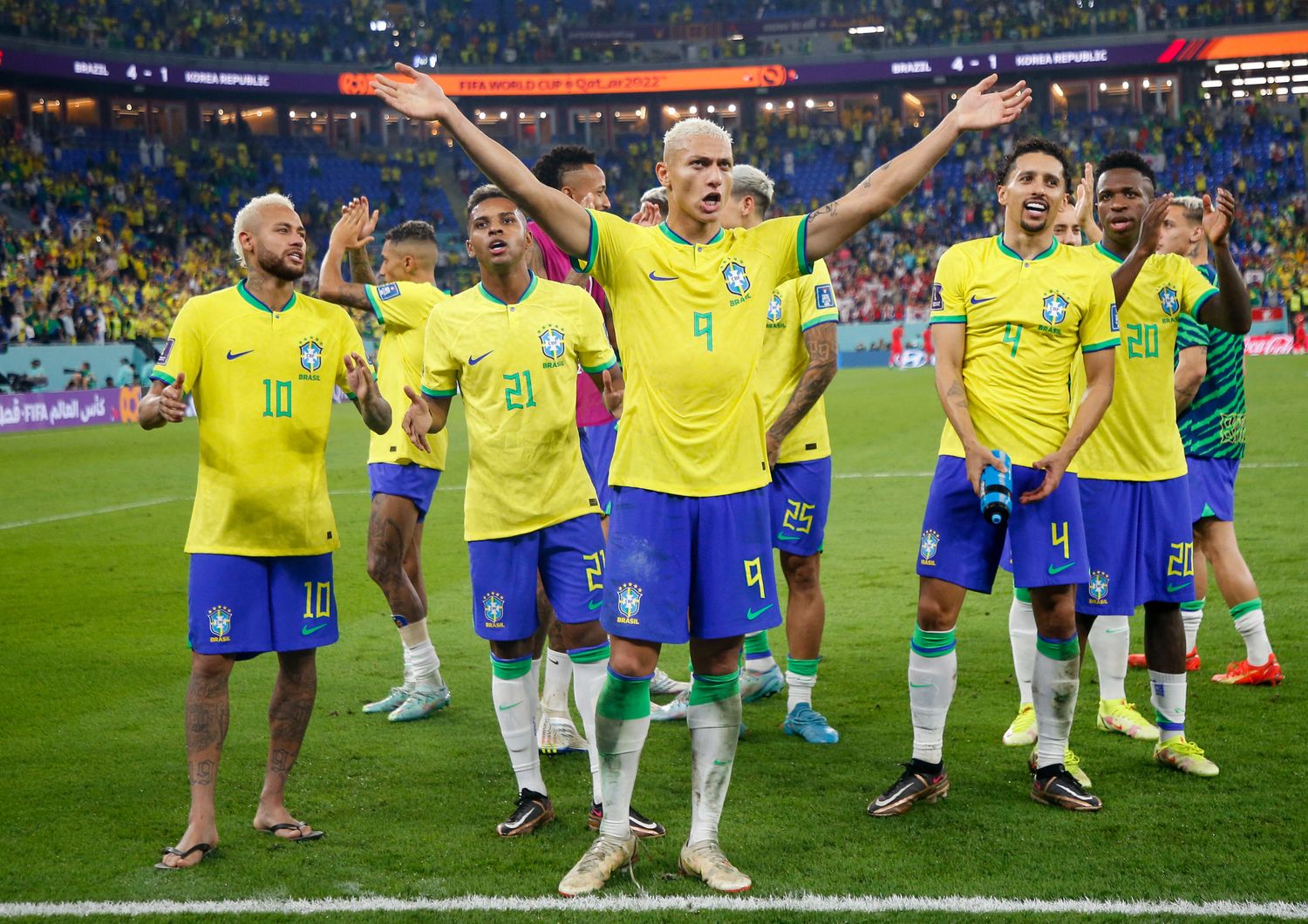 Qatar 2022: Brasile ai quarti, Corea Sud travolta 4-1