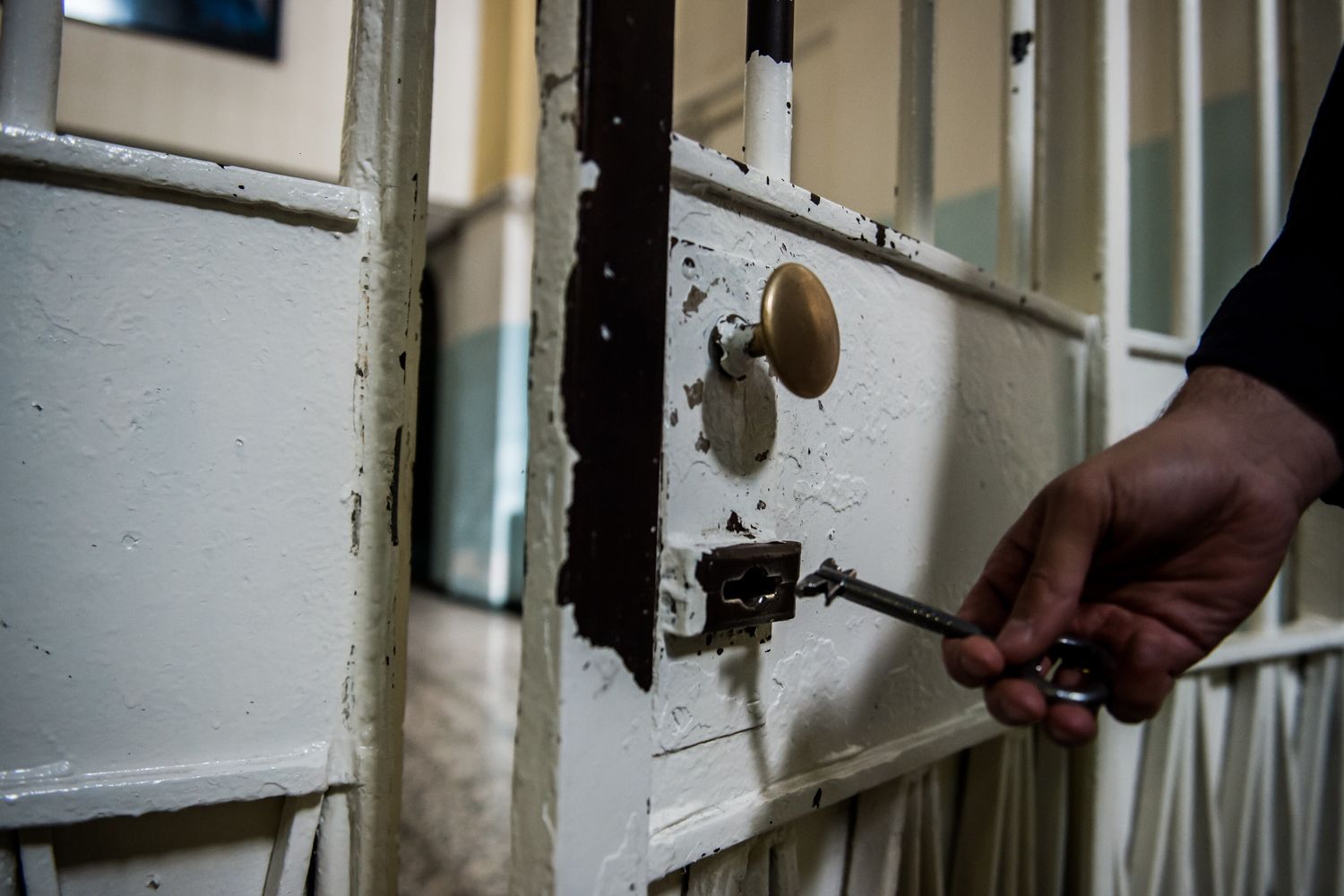 Una cella di un carcere italiano