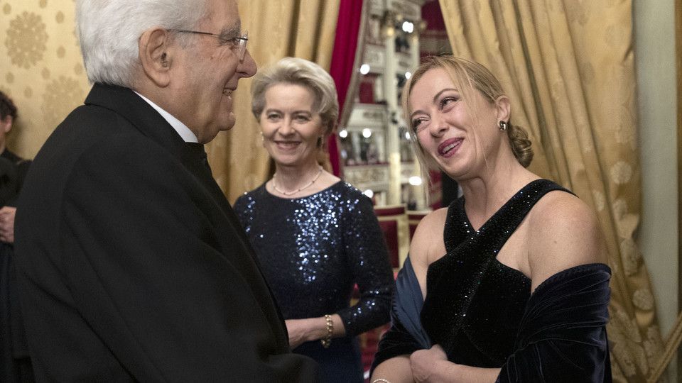 Sergio Mattarella e Giorgia Meloni