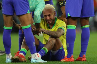 La disperazione di Neymar