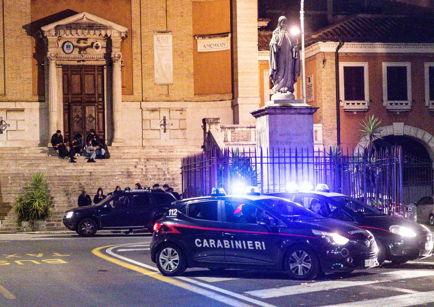 I carabinieri impegnati a Roma