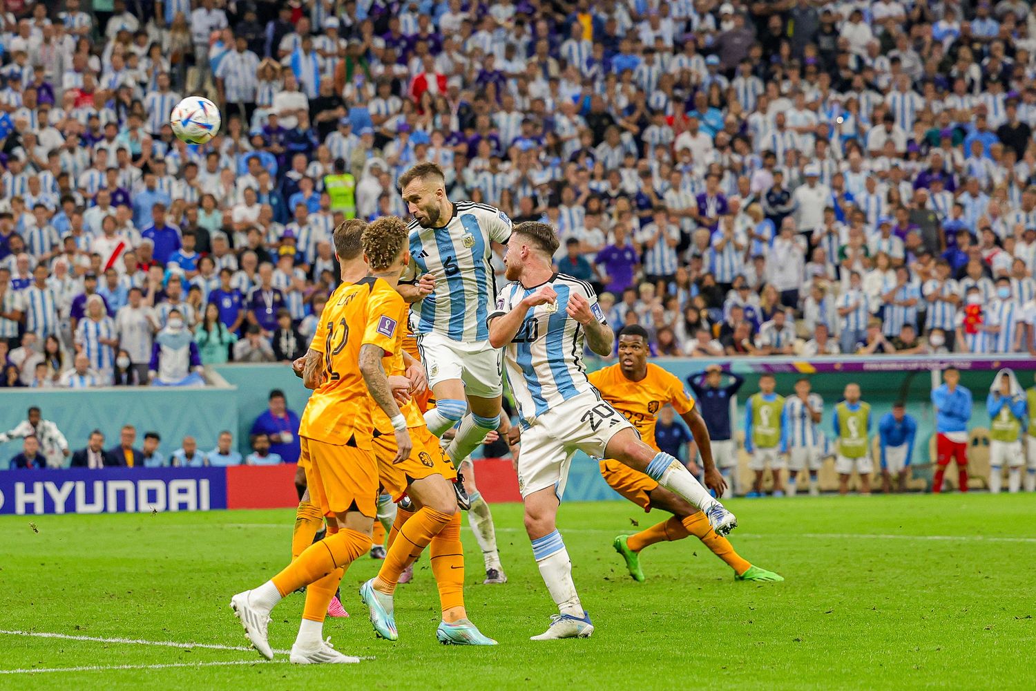 La partita tra Argentina e Olanda &nbsp;