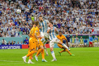 La partita tra Argentina e Olanda &nbsp;