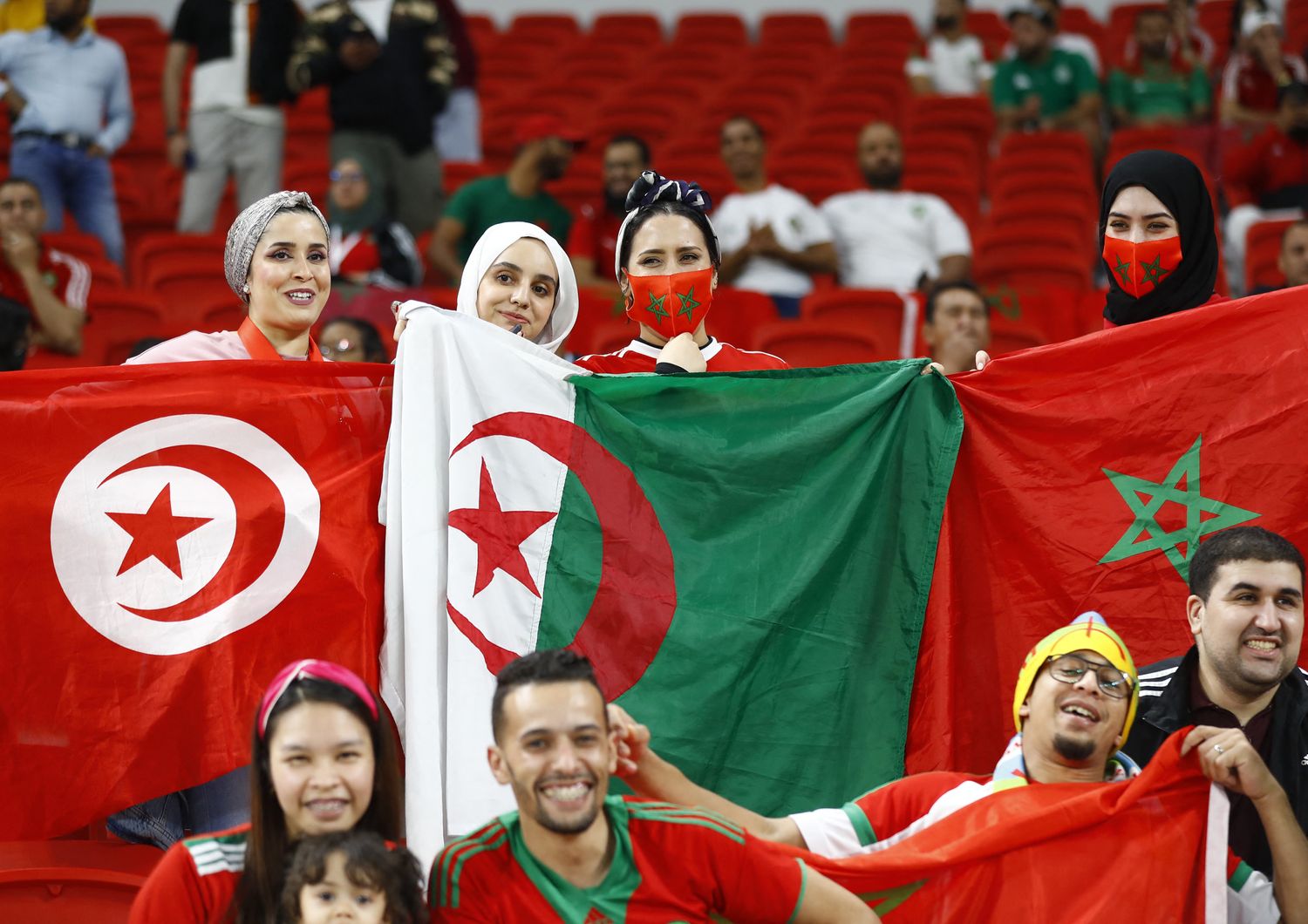 Tifose di Francia e Marocco ai mondiali in Qatar