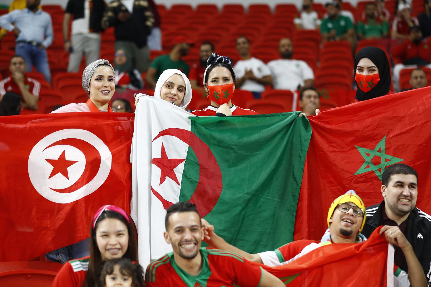 Tifose di Francia e Marocco ai mondiali in Qatar