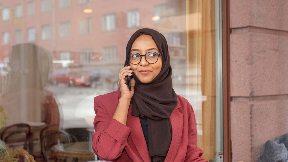 Una donna con il Hijab