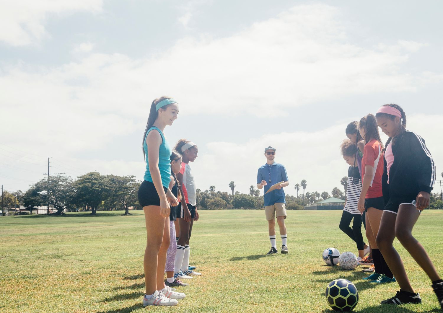 &nbsp;Studentesse giocano a calcio&nbsp;