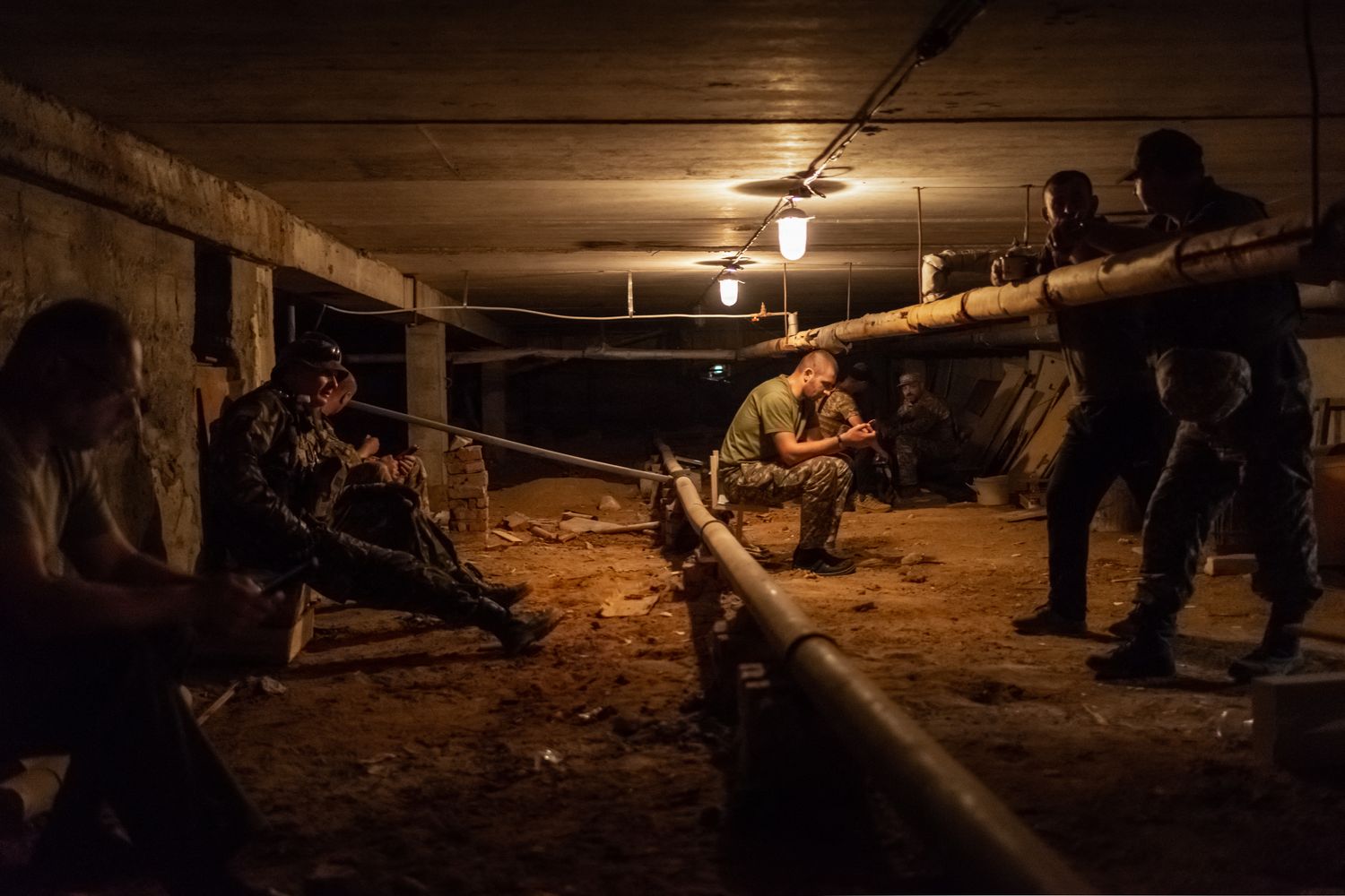 Rifugio sotterraneo a Kiev