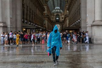 Maltempo e pioggia a Milano