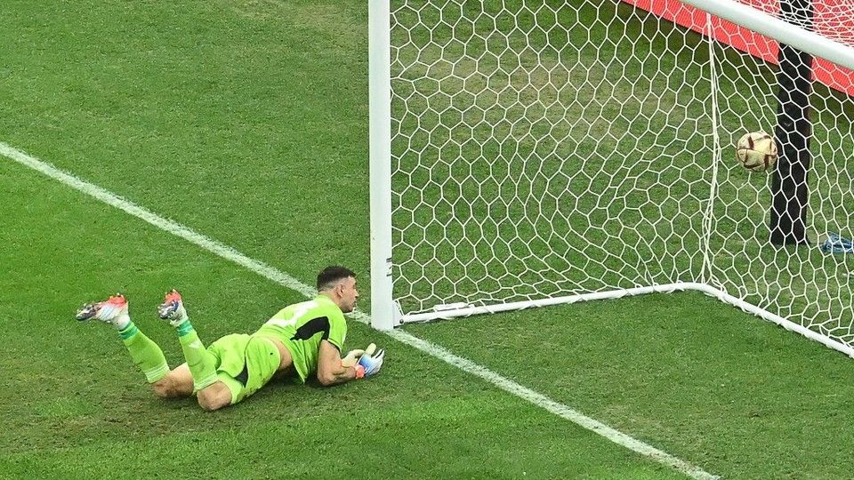 Il primo gol subito dal portiere argentino &nbsp;