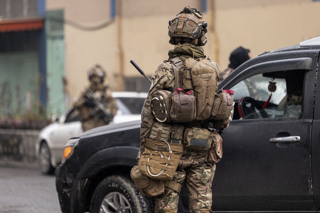 Le forze di sicurezza talebane &nbsp;