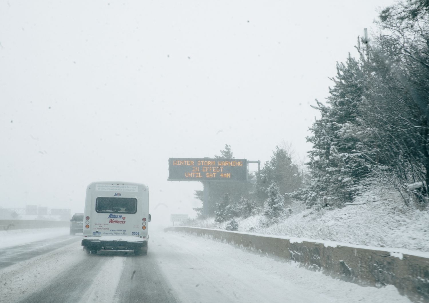 Bufera di neve in Usa