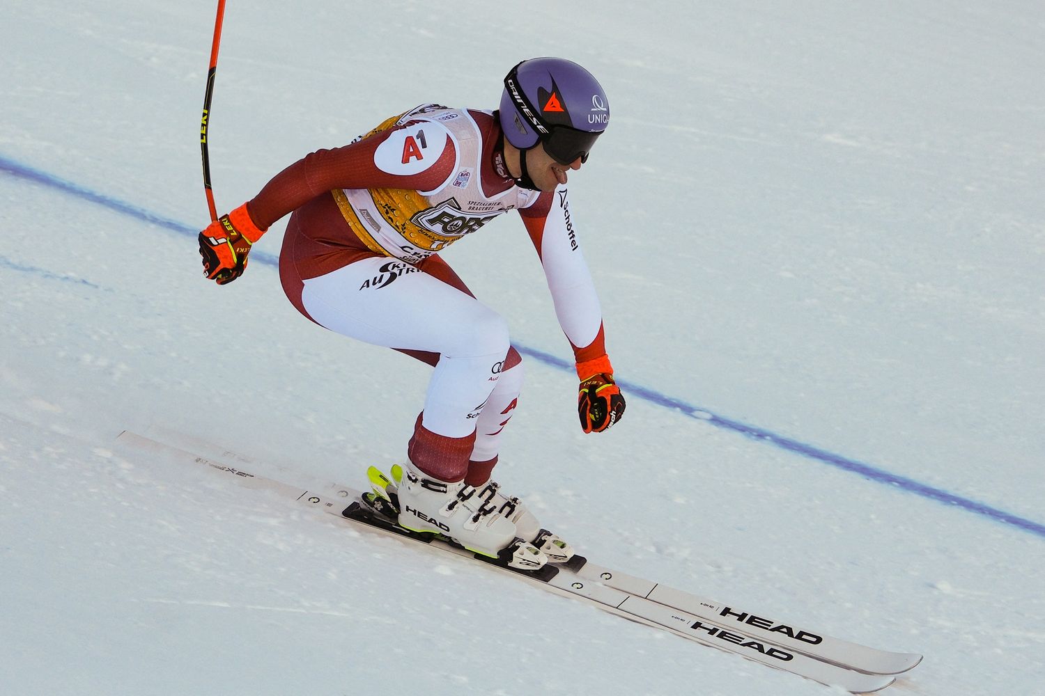 Lo sciatore austriaco Matthew Mayer