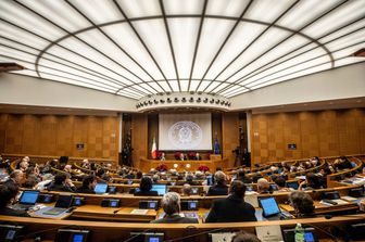 Conferenza stampa di fine anno della presidente del Consiglio Giorgia Meloni&nbsp;