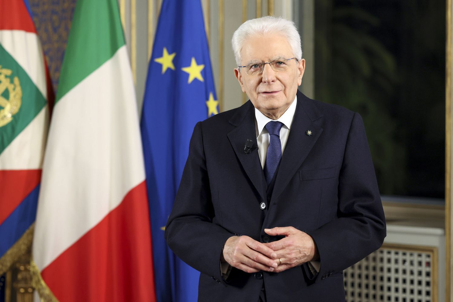 Il presidente della Repubblica, Sergio Mattarella