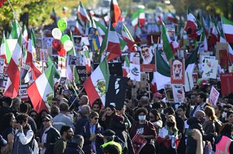 Proteste a Berlino a sostegno dei manifestanti iraniani&nbsp;